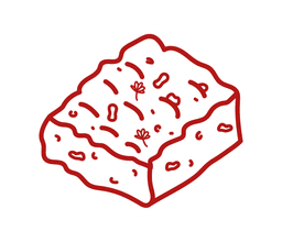 Sticker decorativo focaccia